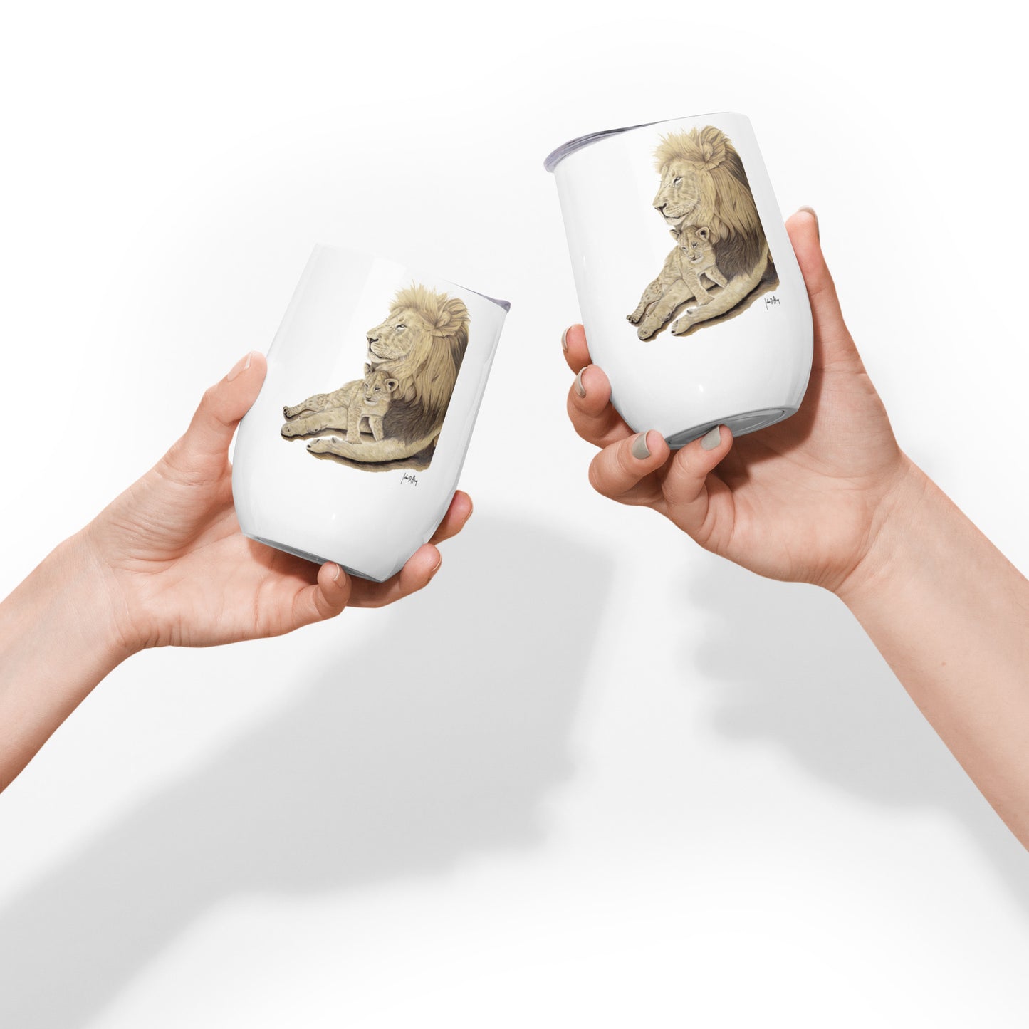 King of the Jungle - Wine tumbler