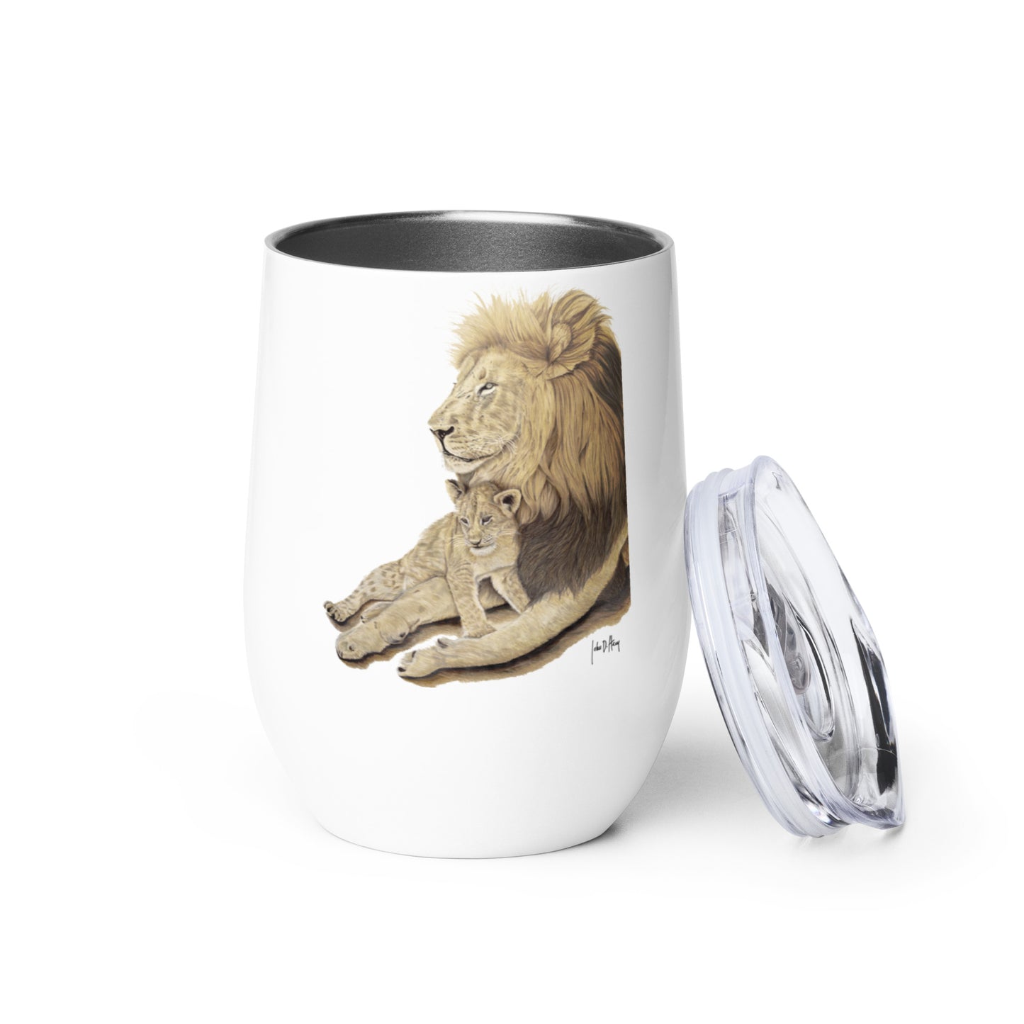 King of the Jungle - Wine tumbler