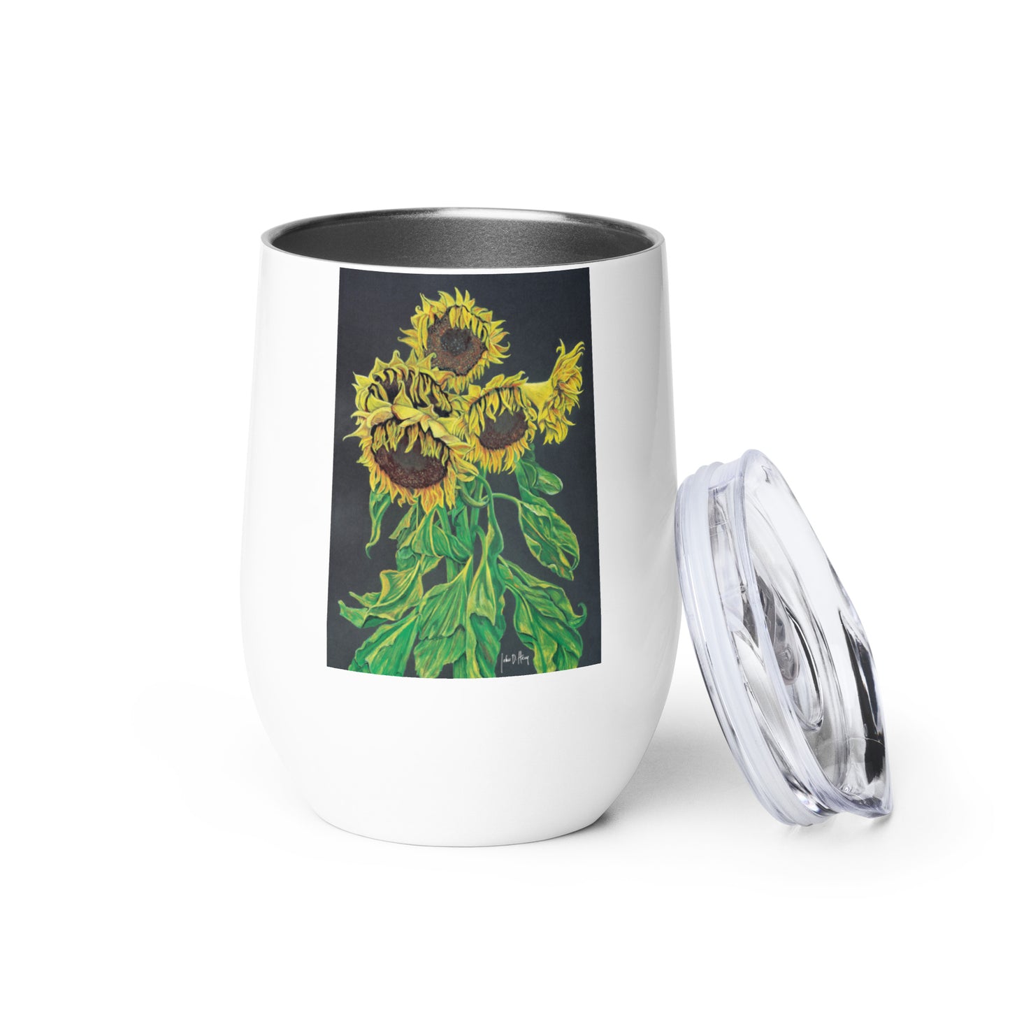 Out of the Darkness - Wine Tumbler