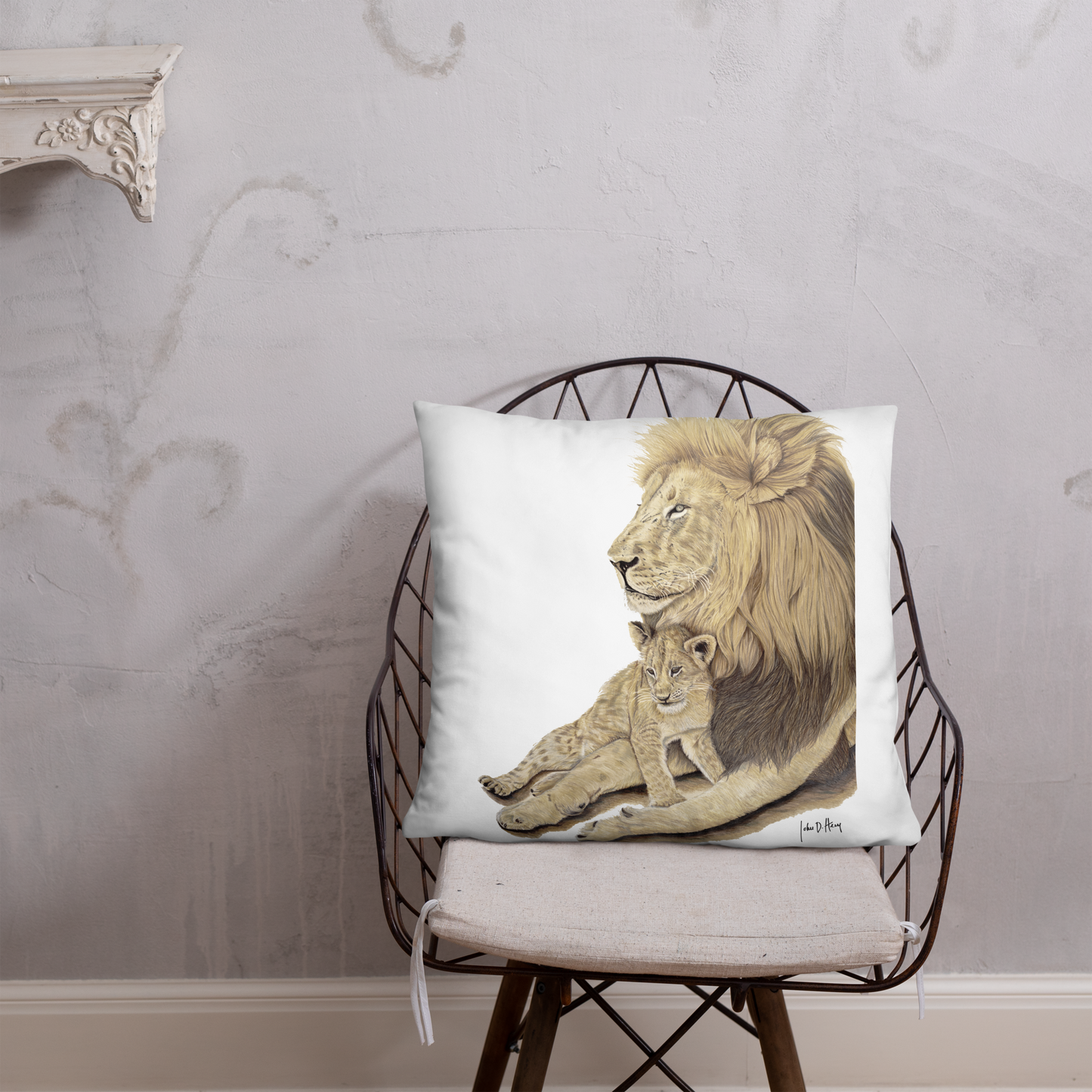 King of the Jungle - Basic Pillow