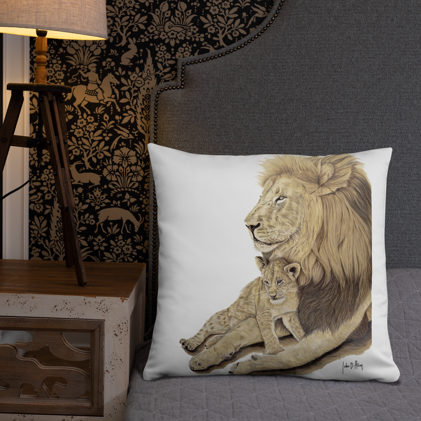 King of the Jungle - Basic Pillow