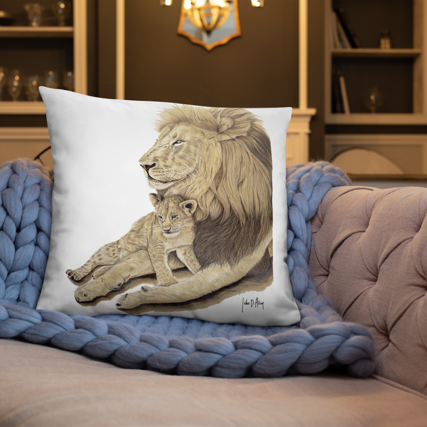 King of the Jungle - Basic Pillow