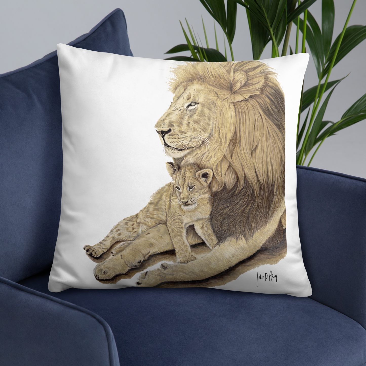 King of the Jungle - Basic Pillow