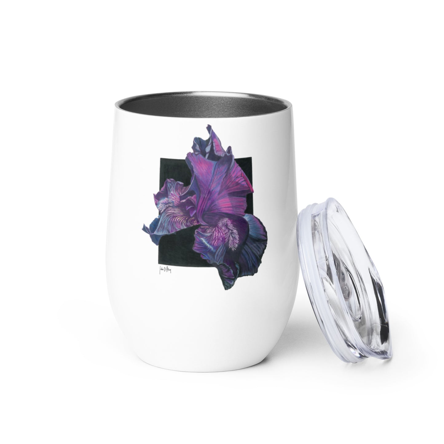 Power of Purple - Wine Tumbler