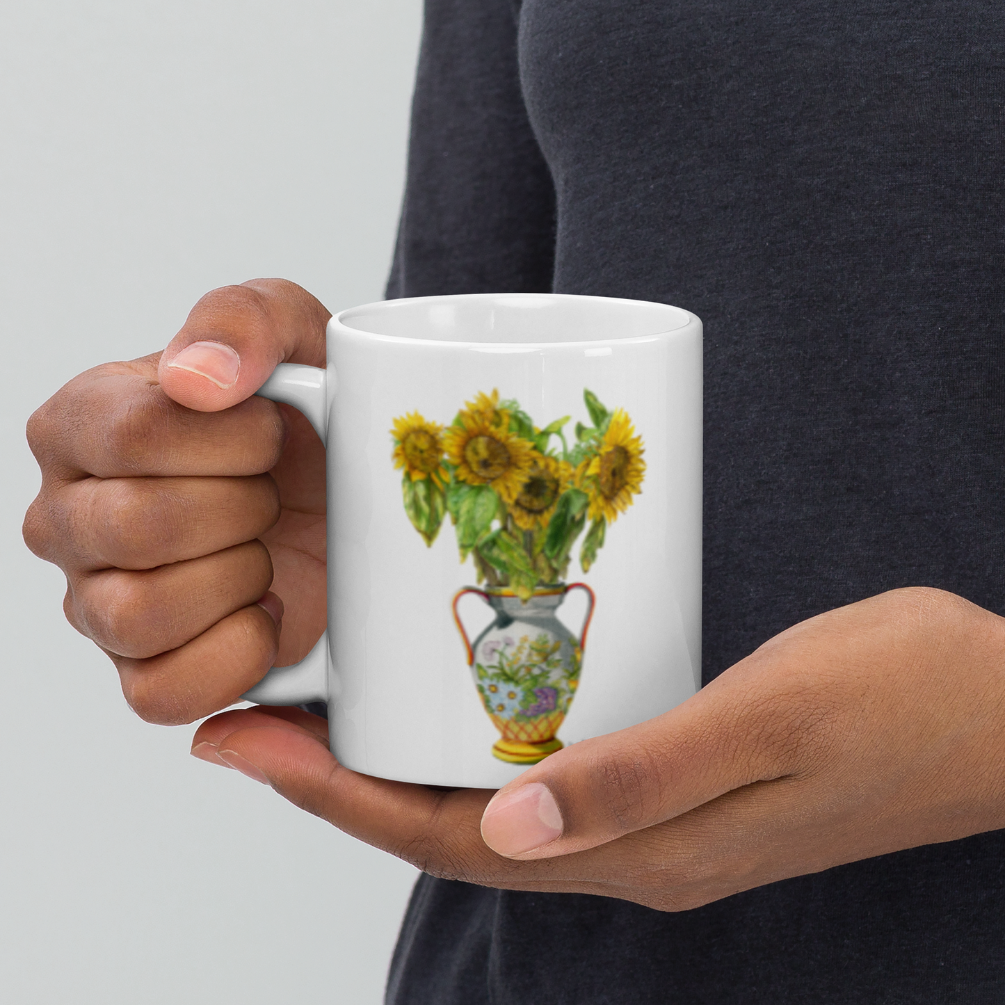 Sunny - White glossy mug
