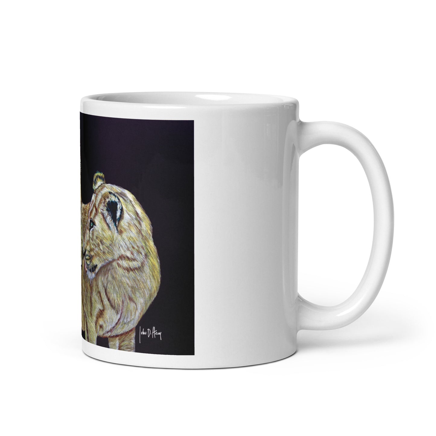 Love Story - White glossy mug