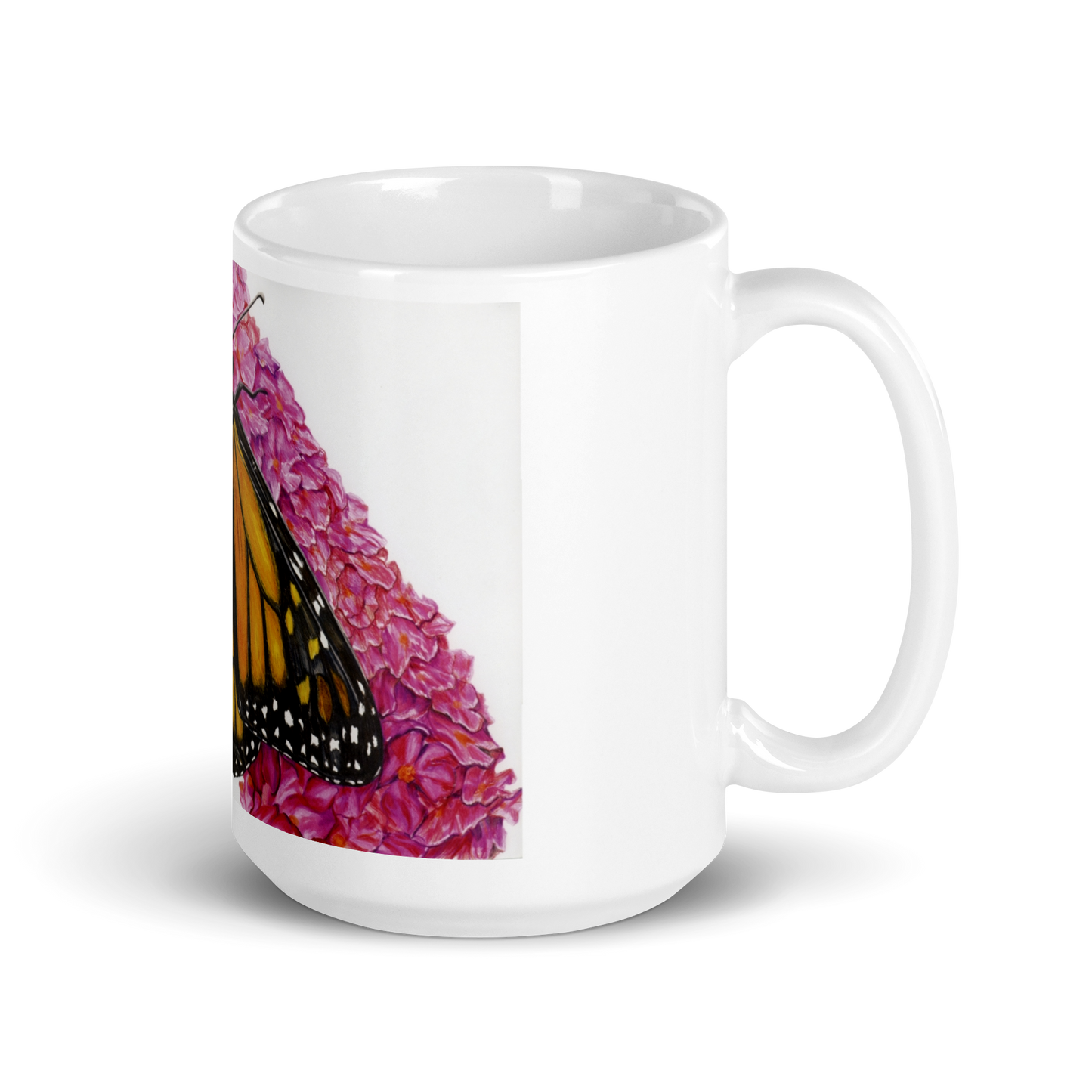Metamorphosis - White glossy mug