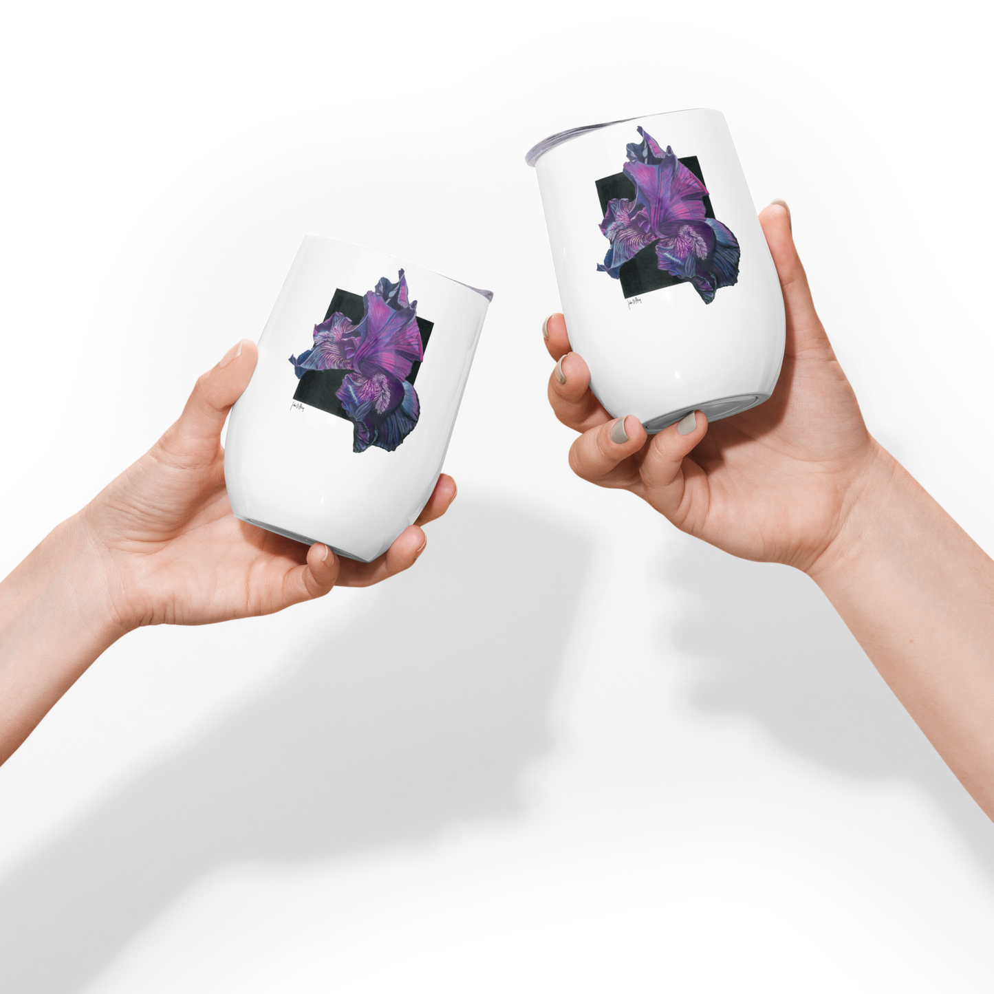 Power of Purple - Wine Tumbler