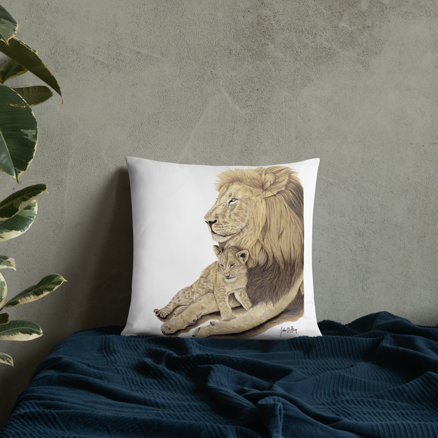 King of the Jungle - Basic Pillow