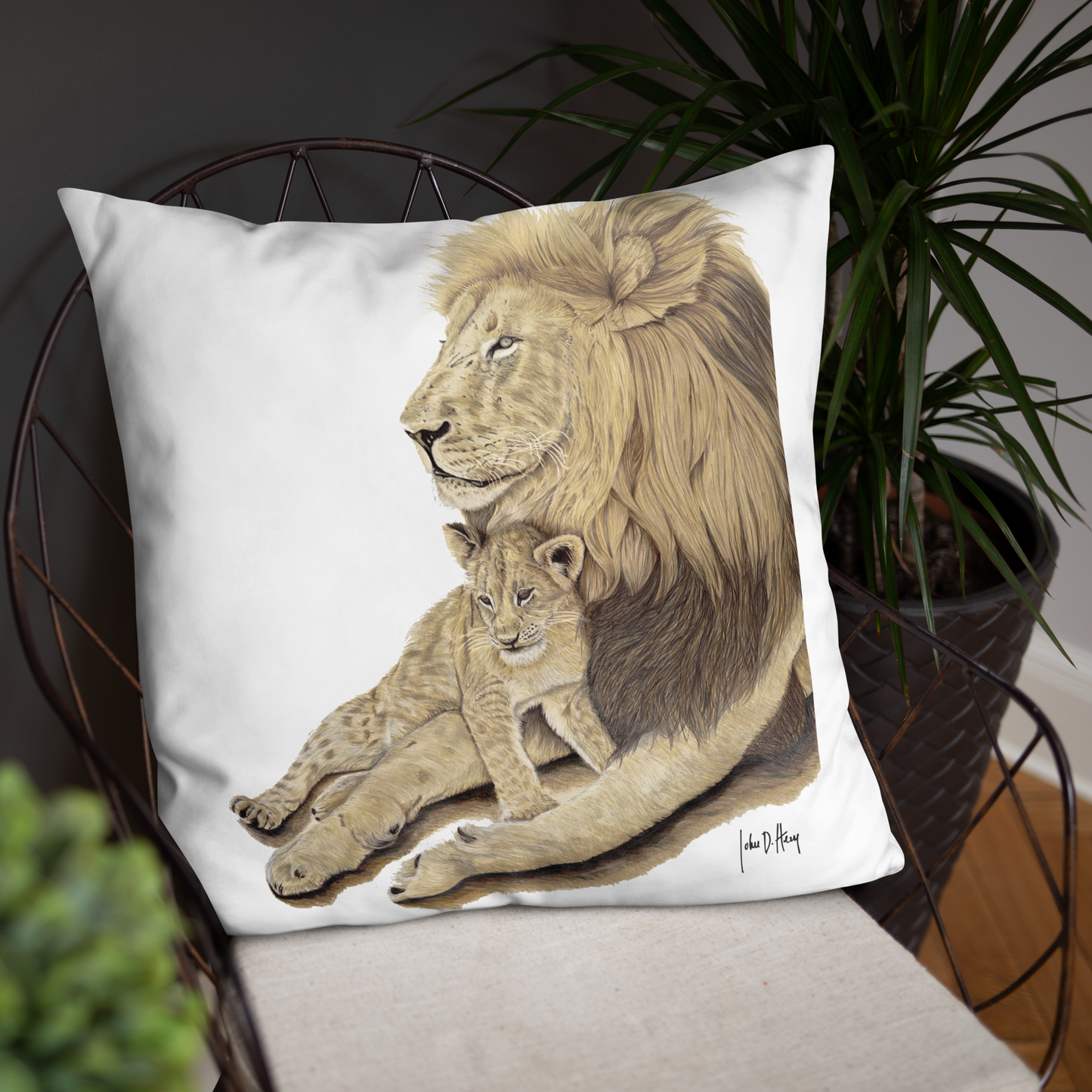King of the Jungle - Basic Pillow